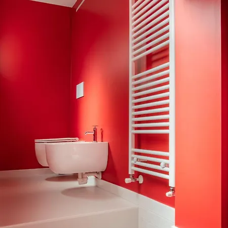 דירה Nest Living Red Velvet - Private Design In The Center *