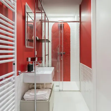 Lejlighed Nest Living Red Velvet - Private Design In The Center *